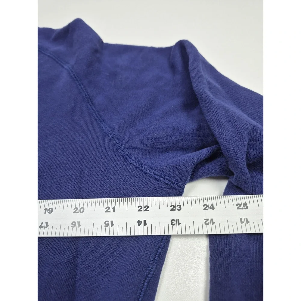 FC Barcelona Sweatshirt Mens Large Blue La Liga Soccer Nike Fleece Crewneck Top